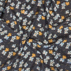 Printed Viscose KAMINI Lead / Baltic